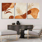 3pcs Modern Abstract Botanical Natural Perfect Wall Art Set Canvas Framed 40x60cm - High Quality Print 100% Australian Made Wall Canvas Ready to Hang