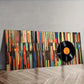 3pcs Inspired by Music on Vinyl  Wall Art Set Canvas Framed 40x60cm - High Quality Print 100% Australian Made Wall Canvas Ready to Hang