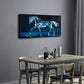 Transparent Crystal Design Wall Art Canvas Office Home Room Framed 120x60cm