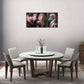 3pcs Pink Haired Zebra Pink Flying Bat Vintage Metal Print Ready to Hang Art