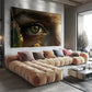 Realistic Human Eye Wall Art wall canvas office home room framed 120x60cm