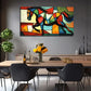 A Nimble Steed Suitable Wall Art Canvas Office Home Room Framed 80x45cm