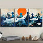 3pcs Messy character Painting Wall Art Set Canvas Framed 40x60cm - High Quality Print 100% Australian Made Wall Canvas Ready to Hang