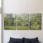 3pcs  Spring Apple Blossom Painting,Metal Print Ready to Hang Art