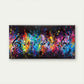 Colorful Notes and Symbols Wall Art Canvas Office Home Room Framed 120x60cm