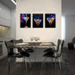 3pcs  Sparkling Wine & Cocktail Prints, Metal Print Ready to Hang Art