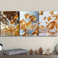 3pcs  Yellow Diamonds Crystals    Wall Art Set Canvas Framed 40x60cm - High Quality Print 100% Australian Made Wall Canvas Ready to Hang