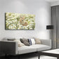 Charming Bunny & Daisy Field Wall Art Canvas Office Home Room Framed 120x60cm