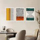 3pcs Funny Creative Decorative Paintings Metal Print Ready to Hang Art