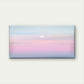 Sunset Background Pastel Sky Wall Art Canvas Office Home Room Framed 80x45cm