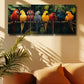 3pcs Featuring Seven Parrots Metal Print Ready to Hang Art