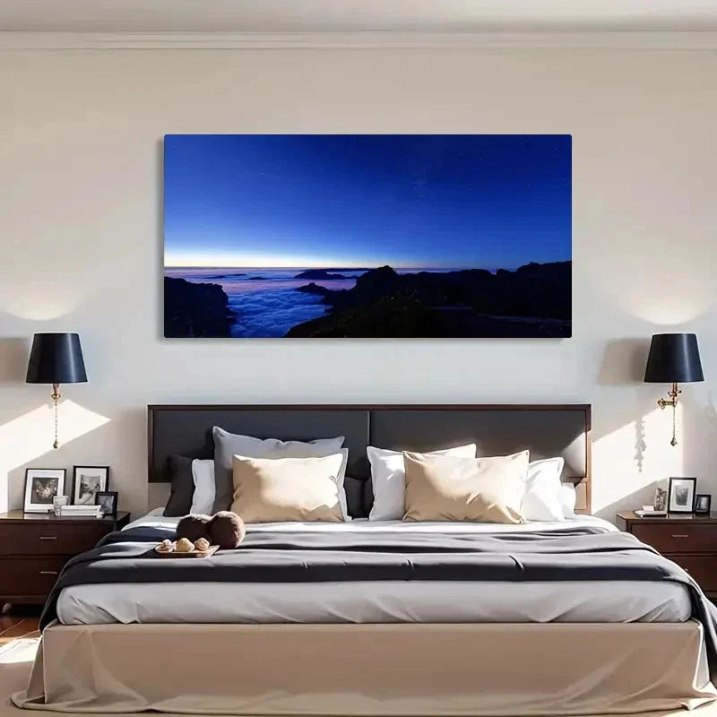 Spring Winter Season Theme Wall Art Canvas Office Home Room Framed 120x60cm