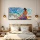 Bohemian Modern Décor Floral Wall Art Canvas Office Home Room Framed 120x60cm