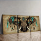 3pcs Dream catchers and elephants Wall Art Set Canvas Framed 40x60cm - High Quality Print 100% Australian Made Wall Canvas Ready to Hang
