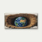 "Adventure Awaits" World Map Wall Art Canvas Office Home Room Framed 80x45cm