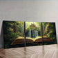 3pcs Book scenery  Wall Art Set Canvas Framed 40x60cm - High Quality Print 100% Australian Made Wall Canvas Ready to Hang