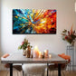 Bursting Through Design Wall Art Canvas Office Home Room Framed 120x60cm