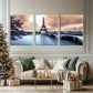 3pcs Iron Tower Poster, Painting Metal Print Ready to Hang Art