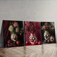 3pcs A vase with carved faces Wall Art Set Canvas Framed 40x60cm - High Quality Print 100% Australian Made Wall Canvas Ready to Hang