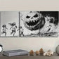 3pcs   Giant pumpkins and kids Painting Wall Art Set Canvas Framed 40x60cm - High Quality Print 100% Australian Made Wall Canvas Ready to Hang