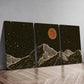 3pcs Modern Line Art Canvas Framed 40x60cm - High Quality Print 100% Australian Made Wall Canvas Ready to Hang