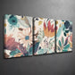 3pcs Botanical Colorful Flower Canvas Framed 40x60cm - High Quality Print 100% Australian Made Wall Canvas Ready to Hang