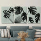 3pcs    Black & White Botanical Scandinavian   Metal Print Ready to Hang Art