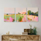 3pcs Abstract Brush Strokes Scenery Metal Print Ready to Hang Art