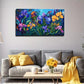 Colorful Warble Flower Wall Art Canvas Office Home Room Framed 120x60cm
