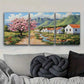 3pcs Modern Art Deco Cherry Blossom Nature   Wall Art Set Canvas Framed 40x60cm - High Quality Print 100% Australian Made Wall Canvas Ready to Hang