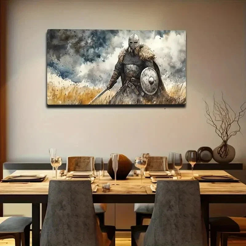 Dried Yellow Grass Landscape Wall Art Canvas Office Home Room Framed 120x60cm