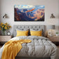 Modern Bohemian Grand Canyon Wall Art Canvas Office Home Room Framed 120x60cm