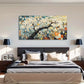 Modern Abstract Tree Nature Wall Art Canvas Office Home Room Framed 80x45cm
