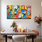 Vibrant Horizontal Modern Décor Wall Art Canvas Office Home Room Framed 120x60cm