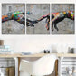 3pcs   Graffiti-Inspired Creation Wrapped Wall Art Set Canvas Framed 40x60cm - High Quality Print 100% Australian Made Wall Canvas Ready to Hang