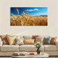 Modern Abstract Wheat wall canvas office home room framed 120x60cm