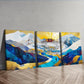 3pcs   Featuring The Potala Palace Wall Art Set Canvas Framed 40x60cm - High Quality Print 100% Australian Made Wall Canvas Ready to Hang