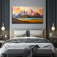 Mountain River Beautiful Wall Art Canvas Office Home Room Framed 120x60cm