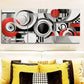 3pcs Classic Modern Spiral Gray Wall Art Set Canvas Framed 40x60cm - High Quality Print 100% Australian Made Wall Canvas Ready to Hang