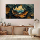 Foliage Mountain Lake wall canvas office home room framed 120x60cm
