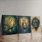 3pcs Classic Modern Owl Wall Art Set Canvas Framed 40x60cm - High Quality Print 100% Australian Made Wall Canvas Ready to Hang