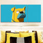 3pcs Modern Art Deco Yellow Dog Canvas   Wall Art Set Canvas Framed 40x60cm - High Quality Print 100% Australian Made Wall Canvas Ready to Hang