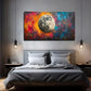 Eye-Catching Multicolor Back Wall Art Canvas Office Home Room Framed 120x60cm