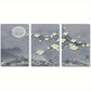 3pcs Atmosphere Mural New Model Metal Print Ready to Hang Art