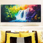 3pcs  A Waterfall In The Forest Nature  Wall Art Set Canvas Framed 40x60cm - High Quality Print 100% Australian Made Wall Canvas Ready to Hang