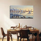Flying Swan Landscape Décor Wall Art Canvas Office Home Room Framed 120x60cm