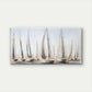 Nautical Sailing Boats on Sea Wall Art Canvas Office Home Room Framed 120x60cm