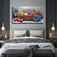 Fresh Fruit Bread Perfect Wall Art Canvas Office Home Room Framed 80x45cm