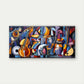 Abstract Geometric Patterns Wall Art Canvas Office Home Room Framed 80x45cm