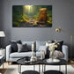 Modern Minimalist Nature Wall Art Canvas Office Home Room Framed 80x45cm
